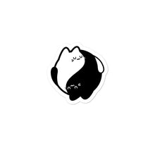 Load image into Gallery viewer, "Yingyang Cats" Bubble-free stickers