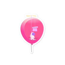 Load image into Gallery viewer, "Astronaut Balloon" Bubble-free stickers