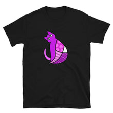 Load image into Gallery viewer, "Purple Mosaic Cat" T-Shirt