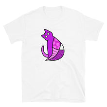 Load image into Gallery viewer, "Purple Mosaic Cat" T-Shirt