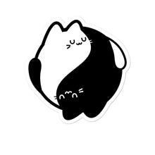 Load image into Gallery viewer, "Yingyang Cats" Bubble-free stickers